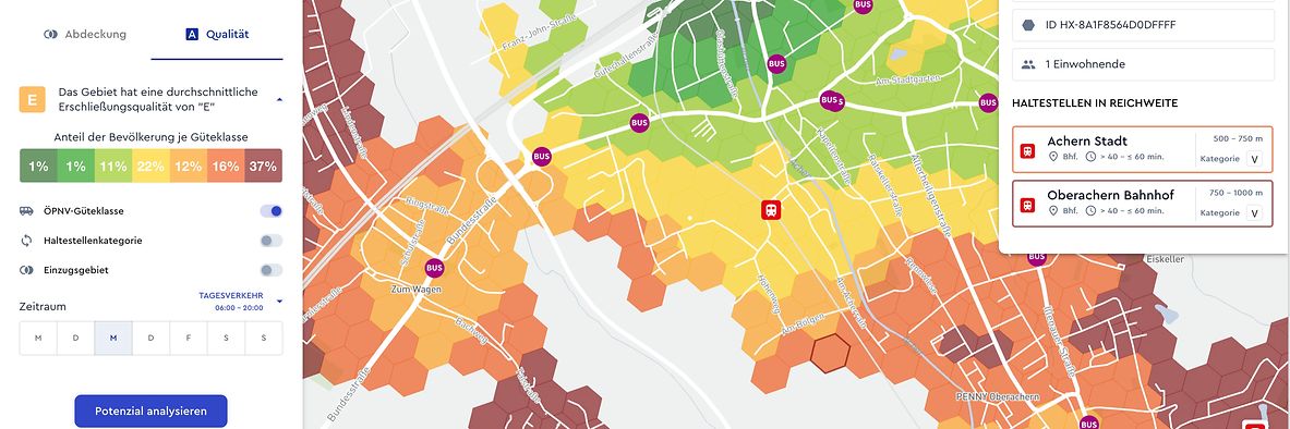ÖPNV-Analyse? Mache ich mit Links!